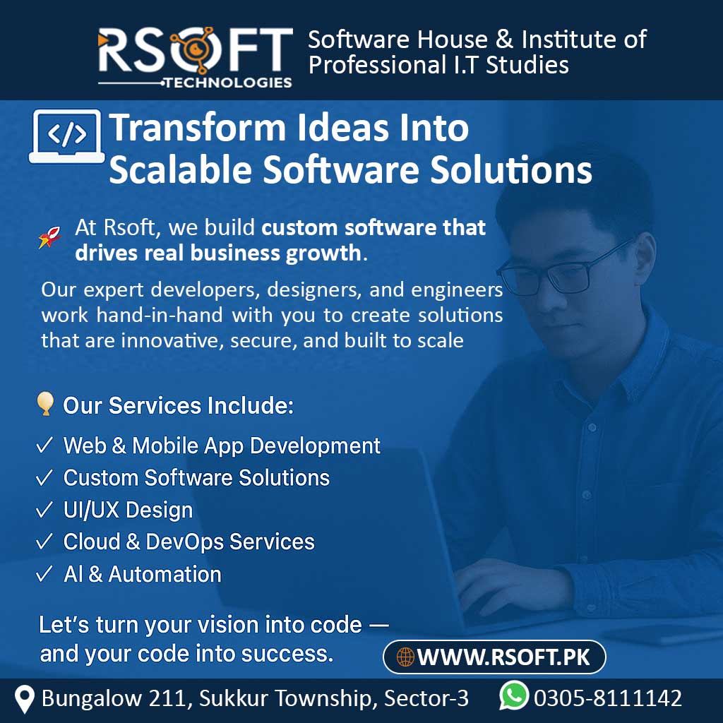 software house in sukkur pakistan